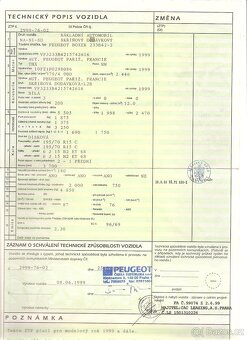 Peugeot Boxer 2,5 tdi r.v. 99 , spodní ramena etc. DJ5TED - 6