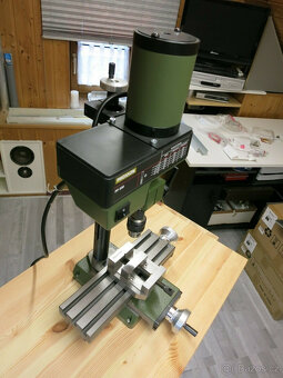 Soustruh Proxxon PD 250E, frézovací a vrtací hlava PF230, kř - 6