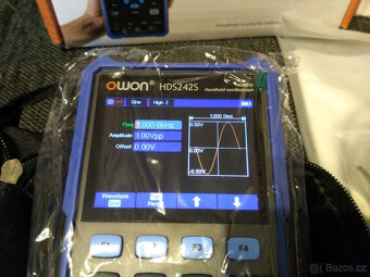 NOVÝ OSCILOSKOP MULTIMETR GENERÁTOR OWON HDS 242S - 6
