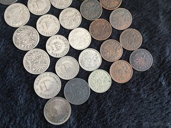 35 kusů heller a filler. mince Rakousko Uhersko, každá jiná - 6