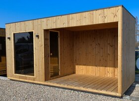 Saunový domek 5 × 2,2 m – Sauna finska - 6