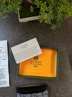 Goyard cardholder bily - 6