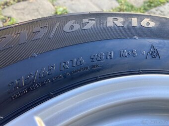 Zimní kola 16" 5x114 NISSAN RENAULT DACIA DUSTER + 215/65R1 - 6