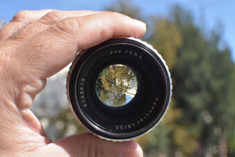 PANCOLAR 50/1,8 + REDUKCE PRO CANON . - 6