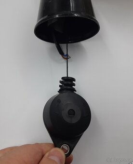 retro lustr trojramenný Napako, bílý, stahovací - 6