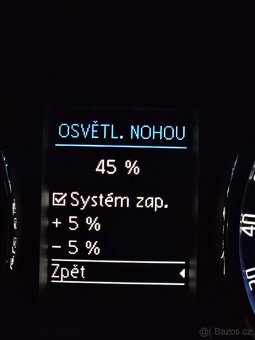 Octavia 2 různě podsvícené budiky - 6