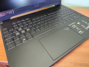 Kovový TuF,Ryzen 7-7435hs-4,5 GHz,RTX-4-Gen-140w-Mux,DDR5,1T - 6