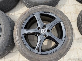 4x al kola 5x112 17 + pneu letní 225/55 R17 101V - 6