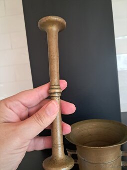 Mosazný hmoždíř vel.3 - 6