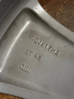 Škoda alu kola 17” – 7Jx17 ET45, originál - 6