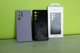 Kožený kryt S22 Ultra - 6