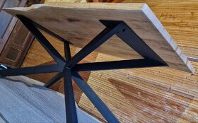 Masivni dubový stůl 200x100cm - 6