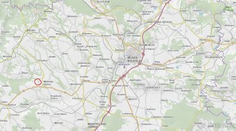 Prodám lesní pozemek v k. ú. Radouň Mělnické Vtelno, okres M - 6