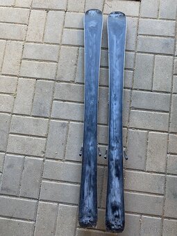 Lyže 110cm, lyžáky 19/22.5 269mm, vázání. Komplet - 6