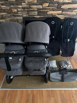 🩶🤍 Bugaboo Donkey 3 TWIN grey melange 🩶🤍 - 6