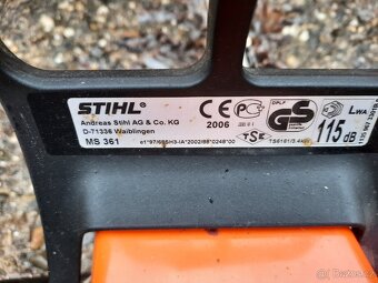 Motorova pila Stihl MS 361 - 2x - 6