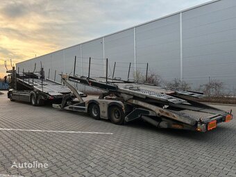 Autotransportér IVECO Stralis 460 + přívěs Rolfo Pegasus - 6