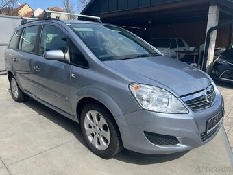 Opel Zafira 1.6i 85KW 1.MAJ. 7 MÍST TEMPOMAT PDC 2X ALU KOLA - 6