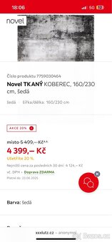 KOBEREC SE VZOREM - 230x160cm - 6
