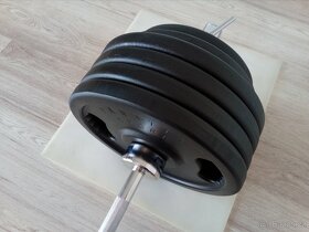 Prodám novou bench ČINKY o celkové váze 244 kg České výroby - 6