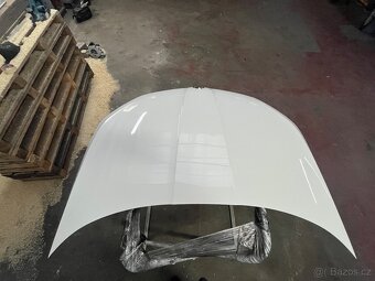 Škoda Fabia III 3 přední kapota bílá LF9E 1026 - 6
