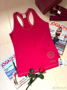 JÓGA NOVÉ nátělník tílko biobavlna S/M - 6