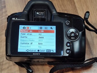 DSLR Sony Alpha A 230 + DT 18-55mm - 6