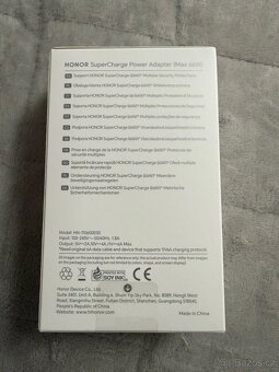 Nová HONOR SuperCharge 66W nabíječka s kabelem USB-C - 6