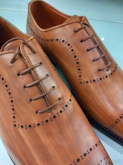 Oxford James 007 Brogue cognac  Kožené boty - 6