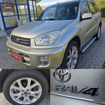 TOYOTA RAV4 1,8VVTi 16v 4x2 BENZÍN, TAŽNÉ STK 2027 ALU - 6