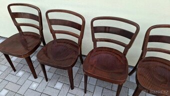 Celodřevěné židle TON 4ks - 6