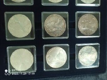 Stříbrná mince levantsky tolar - 6