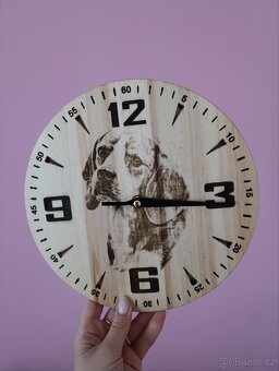 Dřevěné hodiny - 6