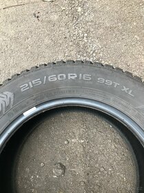 215/60/16 zimní pneu s hroty prodám - 6