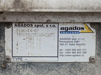 Agados DONA D11 VALNÍK , 2 - OSÝ - 6