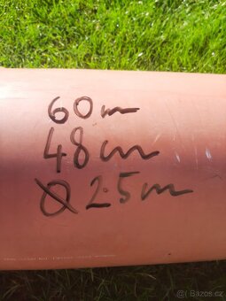 Prodám kanalizační Trubku KGM průměr 250×6,1mm délky 600mm - 6