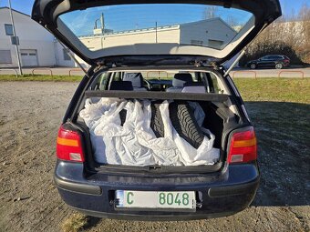 VW Golf 4, 1.4i,75ps,rok 2002,nová STK, najeto 180tis km. - 6