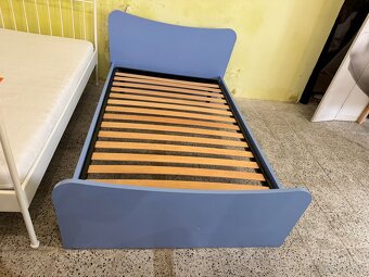 Hezká modrá postel-letiště 120x200 komplet - 6