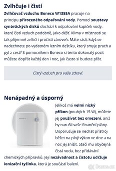 Prodám zvlhčovač a zaroveň čistič vzduchu Boneco - 6