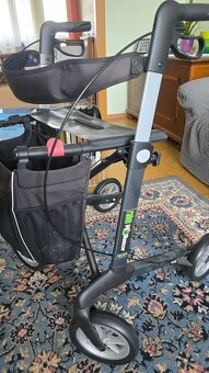 Chodítko pro seniory, Rollator, čtyřkolové provedení - 6
