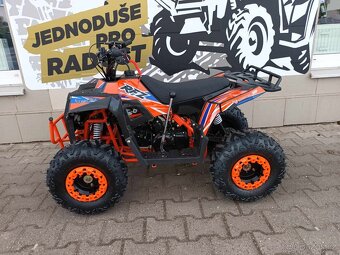 Dětská čtyřkolka Apollo Commander 125cc oranžová - 6