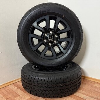 TOYOTA HILUX 6x139,7 R18 ET25+LETNÍ 265/60R18 9mm - 6