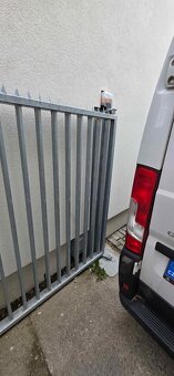 Brána a branka - žárově  zinkované - 6