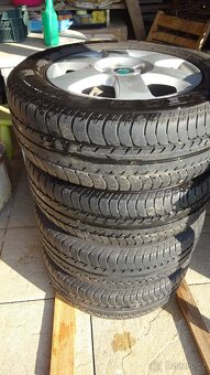 4 x ALU kola Škoda Octavia 15, GoodYear 3,5mm - 6