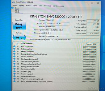 pracovní stanice 2TB NVMe SSD, Xeon 4C/8T, 32GB RAM - 6
