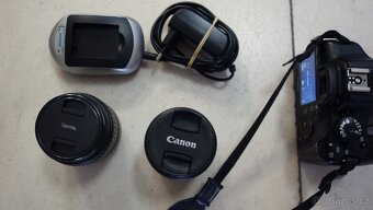 Canon EOS 1000D + 18-55 + 55-250 - 6