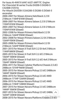 Senzor tlaku paliva Mitsubishi Nissan isuzu - 6