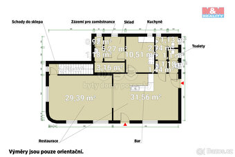 Pronájem restaurace, stravování, 88 m², Plzeň, ul. Petřínská - 6