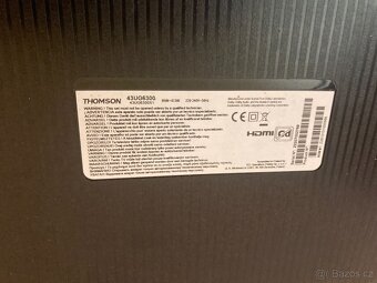 4K UHD LED Smart Televize Thomson 43UG6300 -109 cm - Wifi - 6