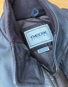 Pánská kožená bunda GEOX Respira - 6